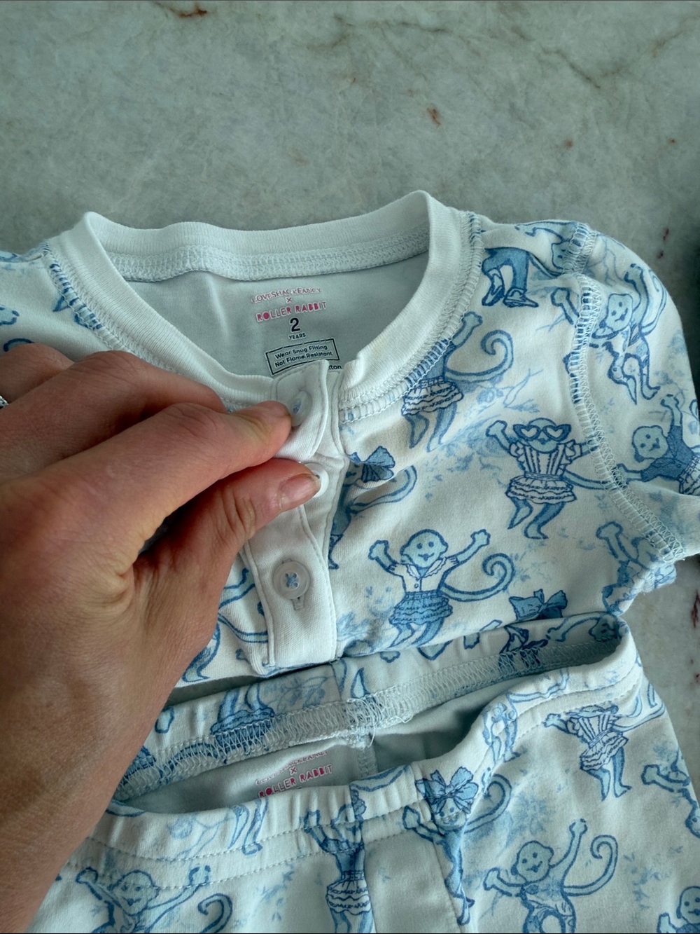 Roller Rabbit PJ set (5 items) - Picture 2 of 6